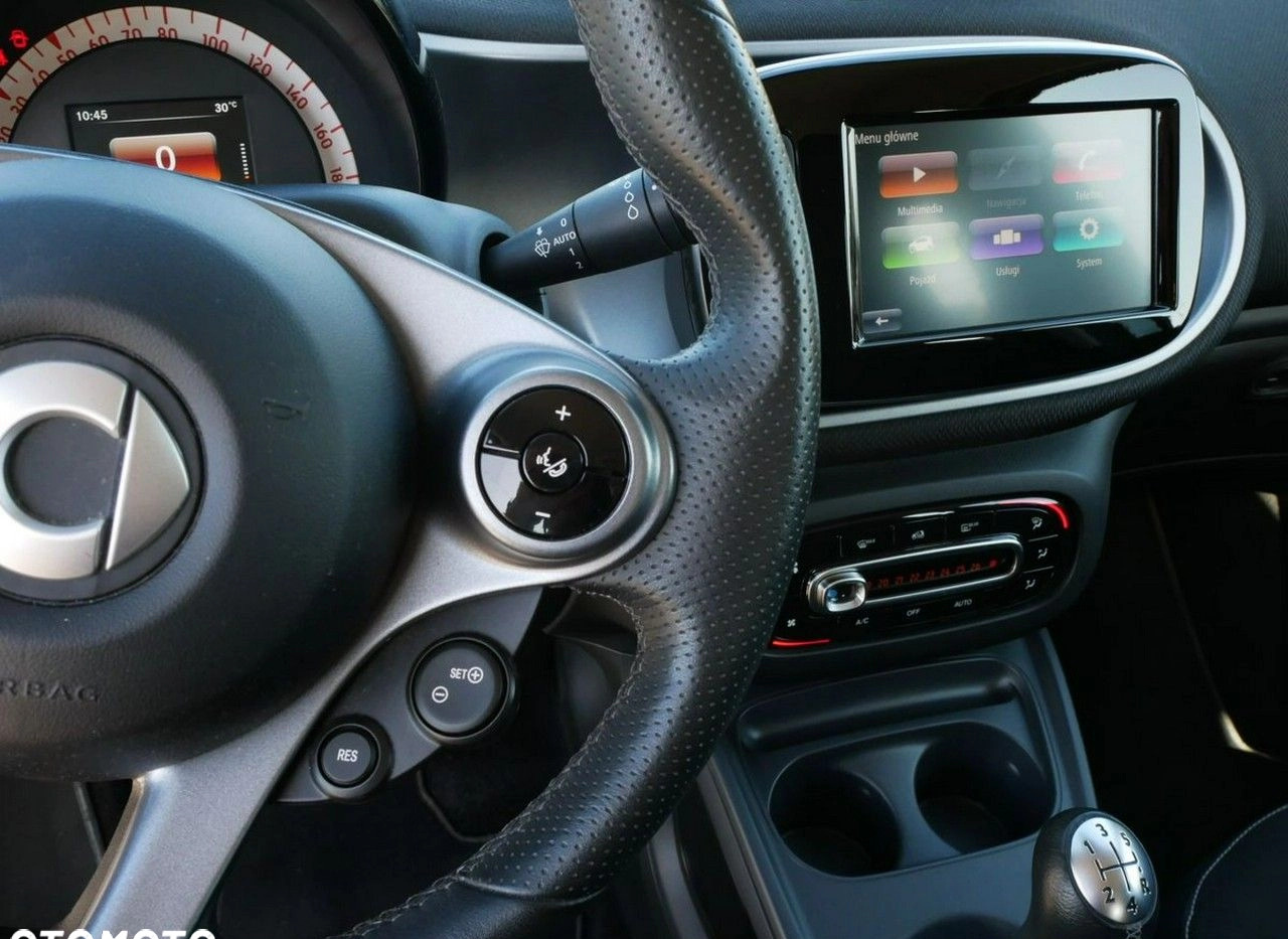 Smart Forfour cena 39800 przebieg: 38000, rok produkcji 2018 z Krzywiń małe 596